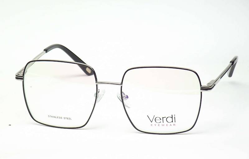 Oprawa okularowa VD1338 C02 Verdi - czarny/srebrny