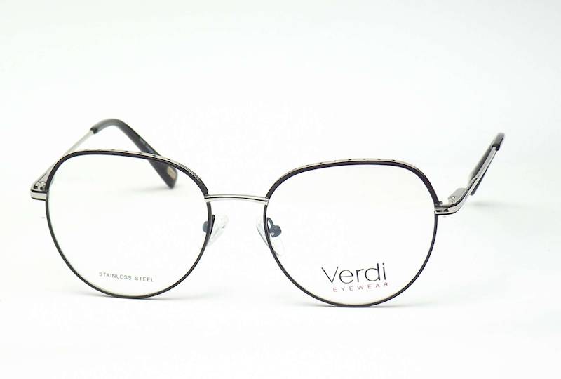 Oprawa okularowa VD1337 C01 Verdi - czarny/srebrny