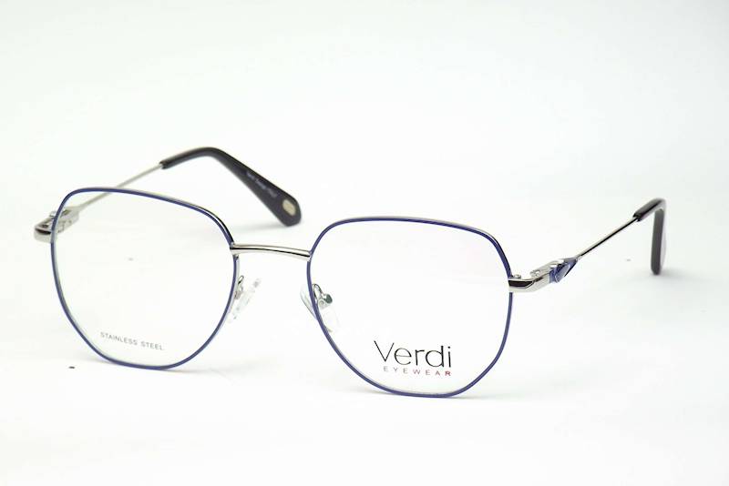 Oprawa okularowa VD1330 C04 Verdi - niebies/srebrn