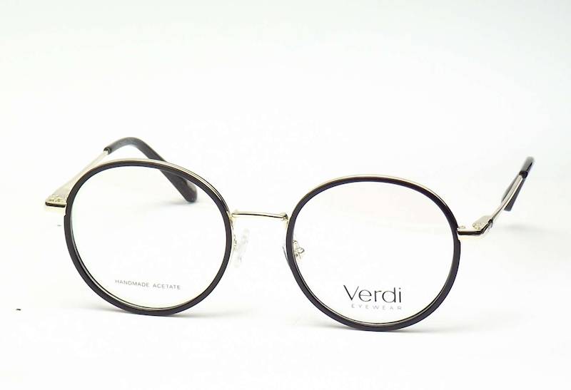Oprawa okularowa VD1293 C02 Verdi - czrny/złoty