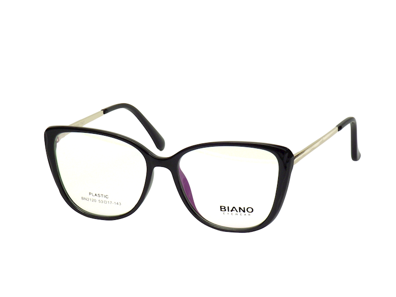 Oprawa okularowa BN2120 C01 Biano - czarny/złoty