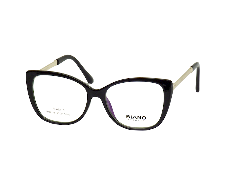 Oprawa okularowa BN2118 C01 Biano - czarny/złoty