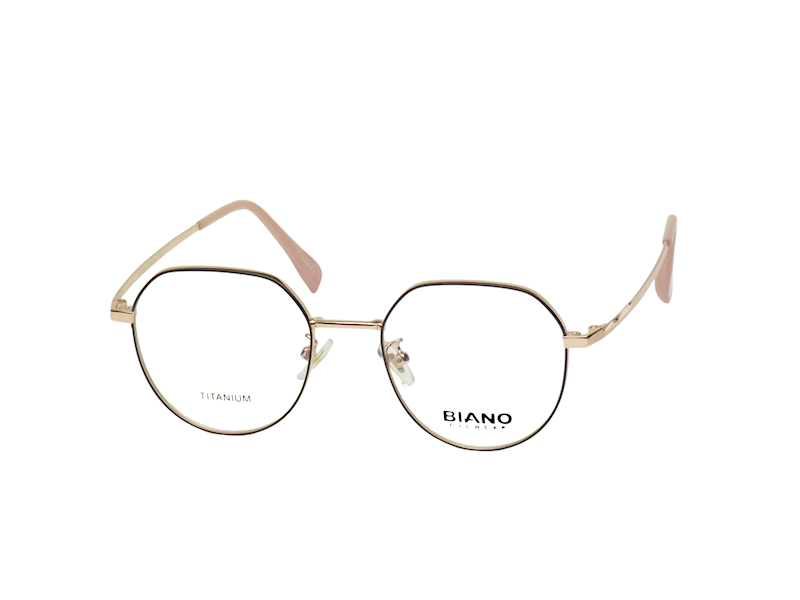 Oprawa okularowa BN2117 C03 Biano - czarny/złoty r