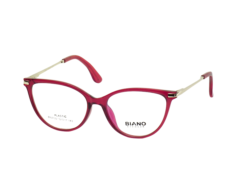 Oprawa okularowa BN2122 C04 Biano - burgund/złoty