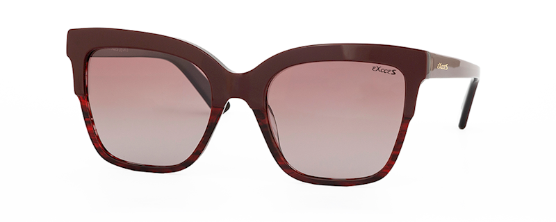 Okulary przeciwsłoneczne EX648 C02 Excces - bordo