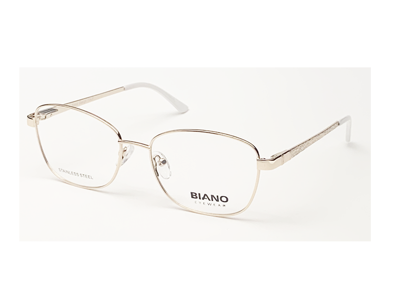 Oprawa okularowa BN2129 C04 Biano - złoty/biały
