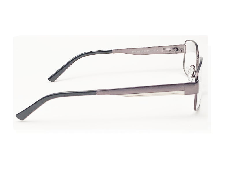 Oprawa okularowa BN2126 C02 Biano - gun/srebrny