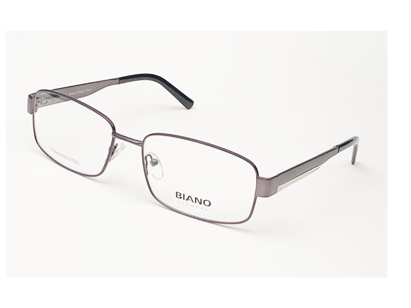 Oprawa okularowa BN2126 C02 Biano - gun/srebrny
