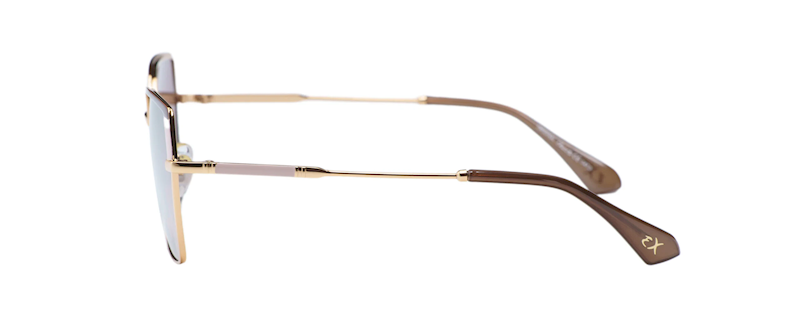 Okulary przeciwsłoneczne EX660 C03 Excces - złoto-