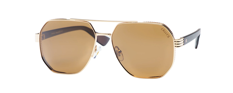 Okulary przeciwsłoneczne EX674 C04 Excces - złoto-