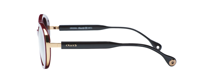 Okulary przeciwsłoneczne EX663 C02 Excces - złoto-