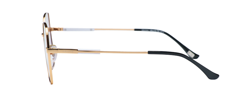 Okulary przeciwsłoneczne EX671 C02 Excces - złoto-