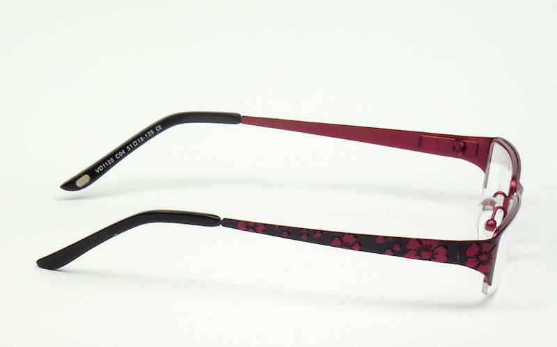 Oprawa okularowa VD1125 C04 Verdi - czarny/burgund