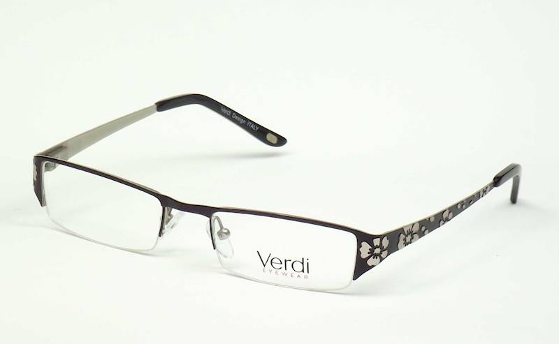 Oprawa okularowa VD1125 C02 Verdi - czarny/srebrny