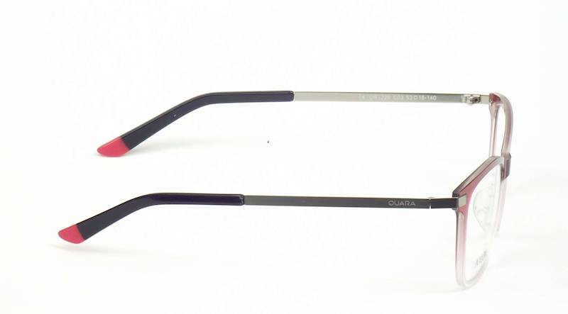 Oprawa okularowa QR1228 C03 Quara - czerwon transp
