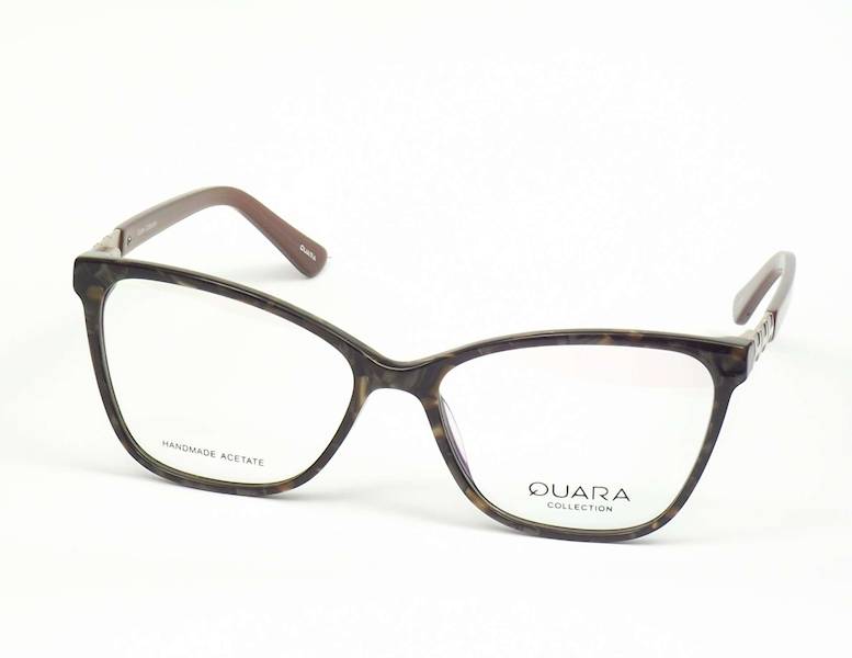 Oprawa okularowa QR1232 C02 Quara - brąz