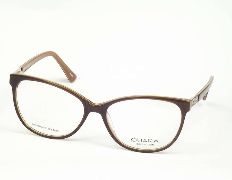 Oprawa okularowa QR1236 C04 Quara - brąz