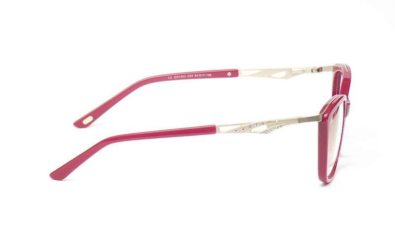 Oprawa okularowa QR1243 C03 Quara - bordo