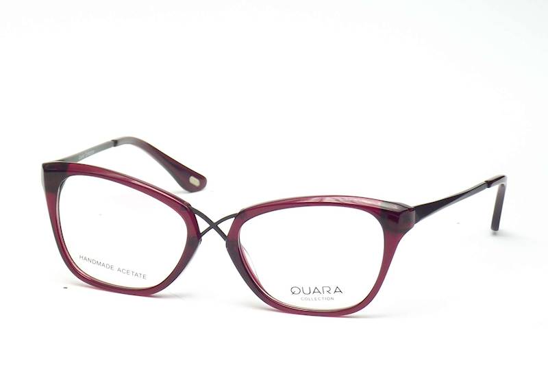 Oprawa okularowa QR1246 C02 Quara - czerwo/czarny