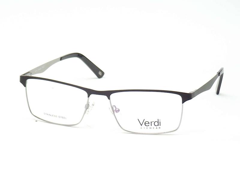 Oprawa okularowa VD1276 C01 Verdi - czarny/srebrny
