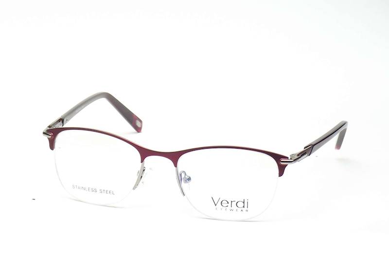 Oprawa okularowa VD1285 C03 Verdi - burgund/sreb