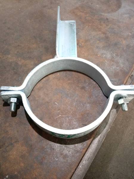 Uchwyt do rur DN   40 - 1,5" typ D, czarny