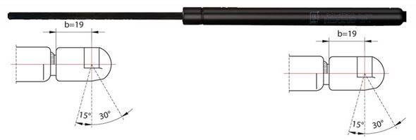 amort.gazowy bag.VW Touareg II 7P6 827 550