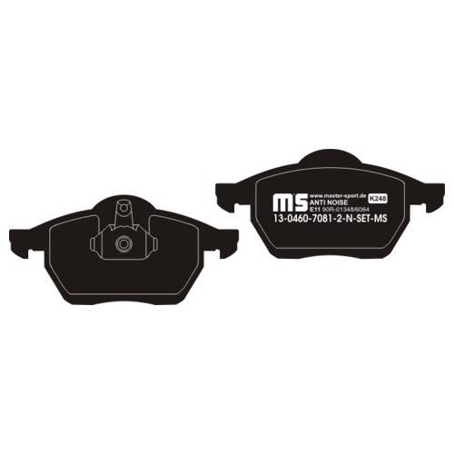 klocki hamulcowe AUDI A3 / TT / SEAT LEON / TOLEDO / SKODA OCTAVIA / VW GOLF / NEW BEETLE / PASSAT