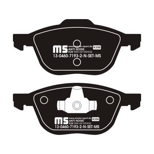 klocki hamulcowe FORD C-MAX / FOCUS C-MAX / FOCUS / MAZDA 3 / 5 / VOLVO C30 / C70 / S40 / V40 / V50