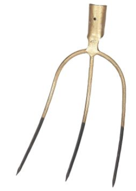 Widły, 3 zęby, 28 x 21 cm