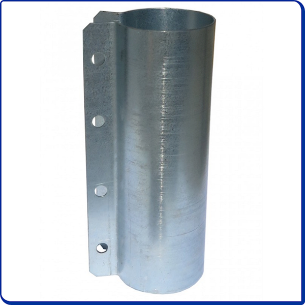 Złączka Rury Paszowej Fi 60 na 4 otwory ze śrubami ocynkowana