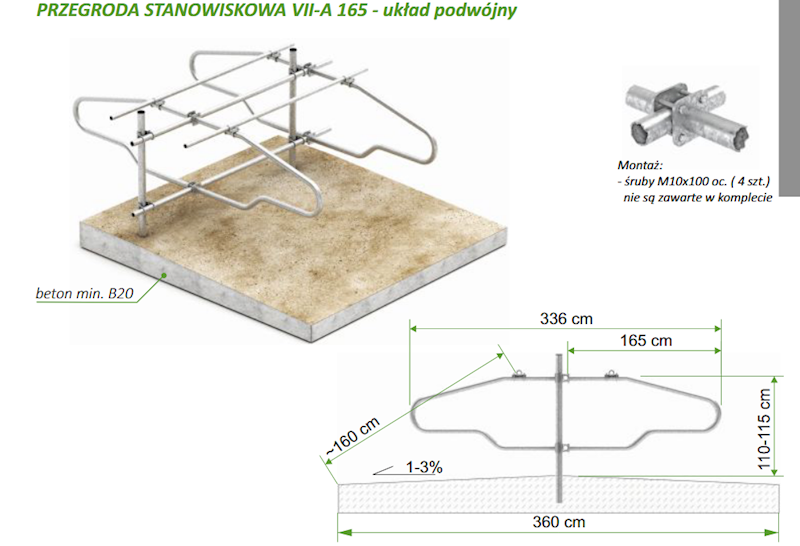 PRZEGRODA STANOWISKOWA VII-A OC.