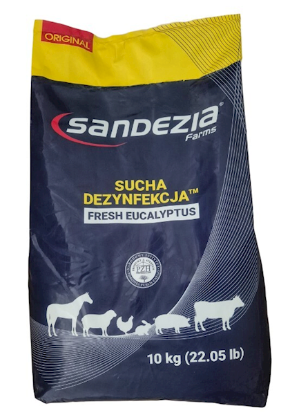 Preparat do suchej dezynfekcji SANDEZIA, 10 kg