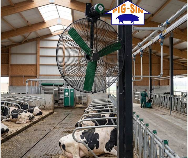 Mieszacz powietrza, 130 cm, trójfazowy, Emi