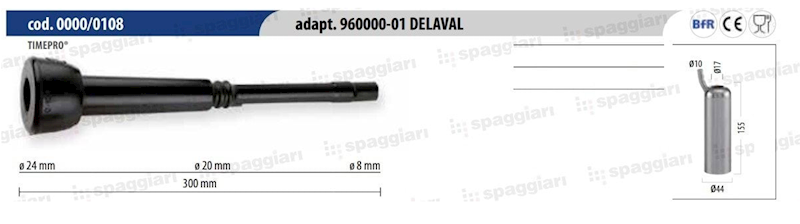 Guma strzykowa typ Alfa Laval 8mm