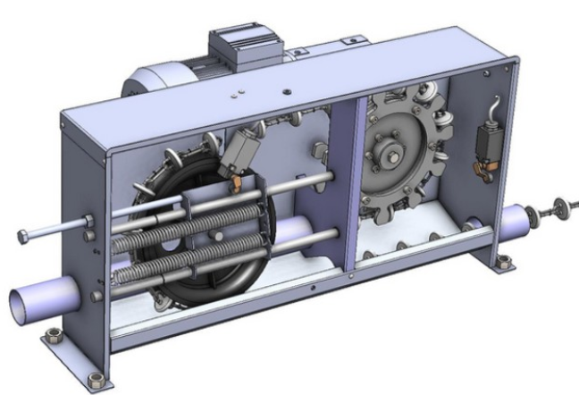 Stacja napędowa 1,5KW prawa / 30.11. 17/06