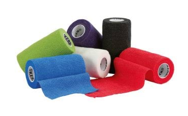 Samonośny bandaż EquiLastic, 10cm x 4,5m, zielony