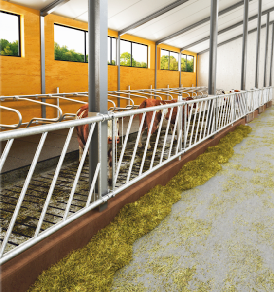 Drabina paszowa skośna DPS OC.