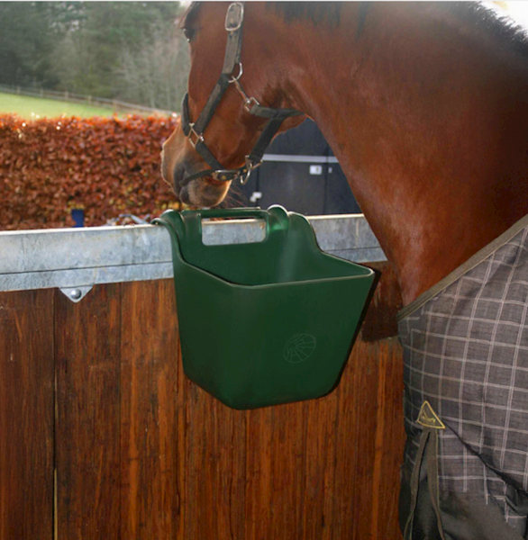 Koryto z zawiesiem 13L zielone, 113/13L