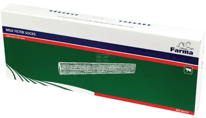 Filtr rurowy do mleka 620 x 57mm