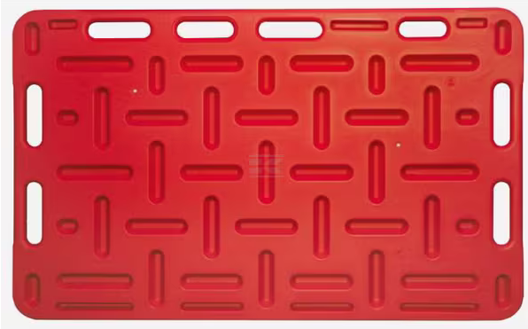 Płyta do grupowania stada 126 x 76 cm, czerwona