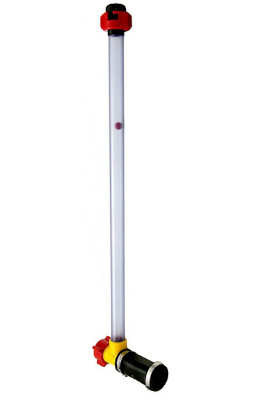 Odpowietrznik końcowy do linii pojenia ze złączką gumową prostą