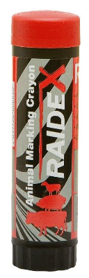 Kredka Raidex do znakowania zwierząt - czerwona