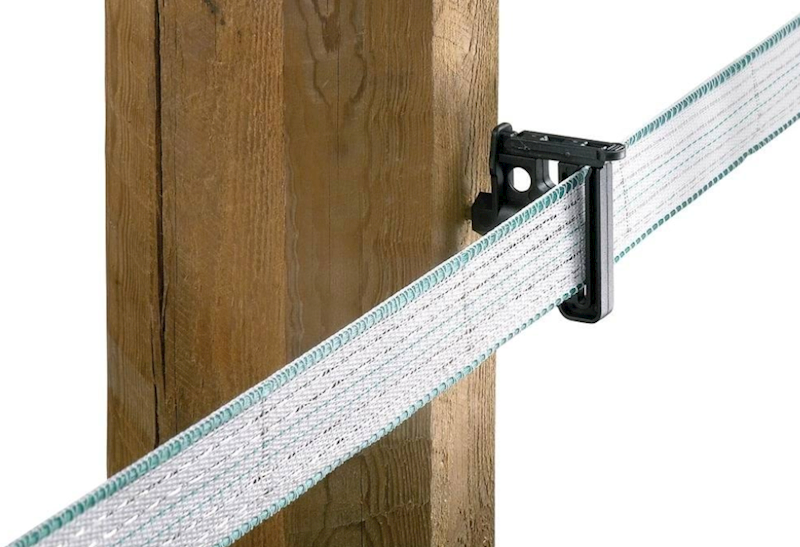 Izolator do taśmy i plecionki ogrodzeniowej MAXI TAPE