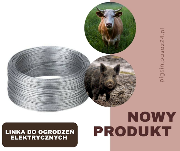 Linka ogrodzeniowa stalowa ocynkowana, 1,5mm x 200m, Kerbl