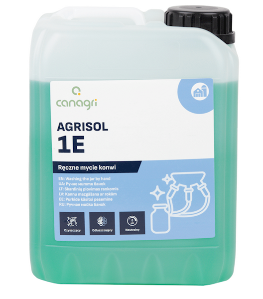 Preparat do ręcznego mycia konwi Agrisol 1 E 78, 5kg