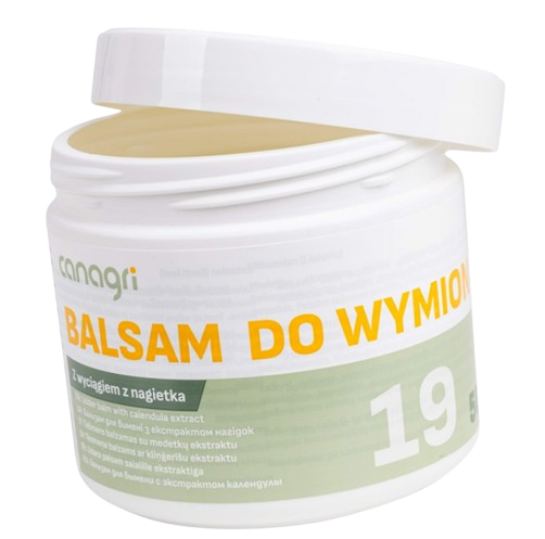 Balsam do wymion z wyciągiem z nagietka ”19” , 500 ml, Canagri