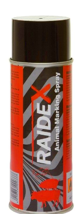 Spray do znakowania, Raidex 500 ml, czerwony
