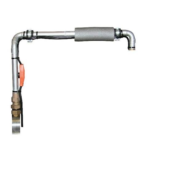 Kabel grzewczy z termostatem 8m