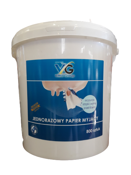 Papier nasączony w wiaderku Vittra (800)